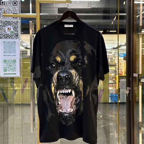 givenchy rottweiler shirt red|givenchy crew neck rottweiler.